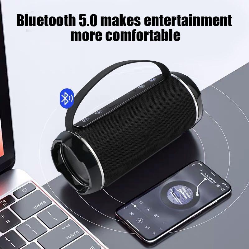 TG Bluetooth 5.3 Speaker TWS Wireless Powerful Box Portable Outdoor Speakers Waterproof Subwoofer 3D Stereo Sound HandsFree Call