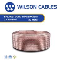 Gambar Kabel Audio 2x120 20 Meter TR - Speaker Cord Wilson Cables - 20 Meter dari Wilson Cables Kab. Tangerang 1 Tokopedia