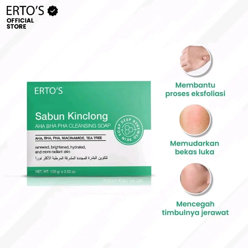 Sabun Kinclong Ertos Perawatan Pha Tubuh 2
