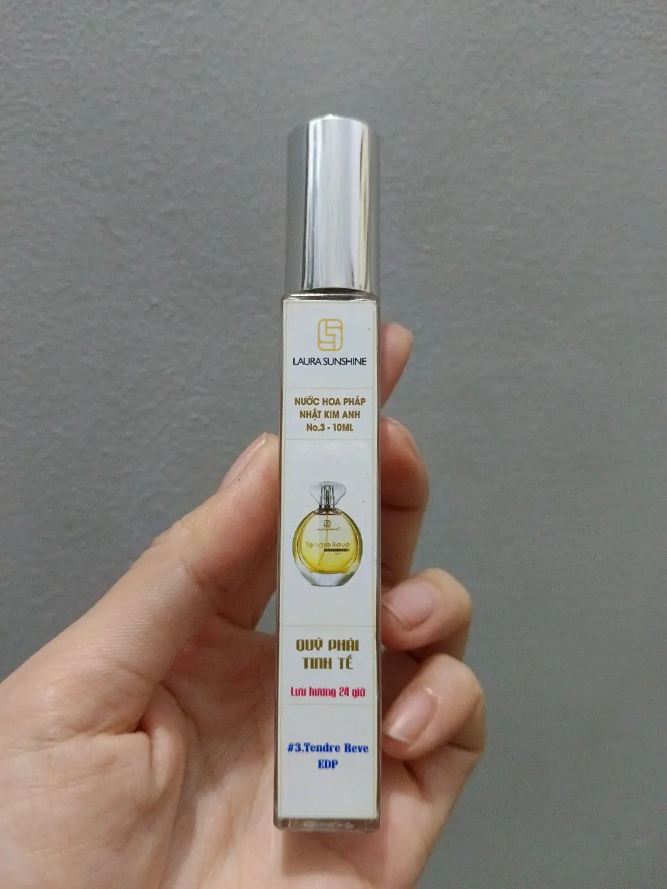 Mẫu thử 10ml nước hoa nữ no3 Laura Paris Perfume Xịt Thơm