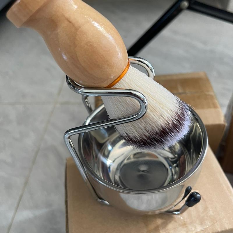 Bộ chén cọ cạo râu chuyên nghiệp cho nam giới 0