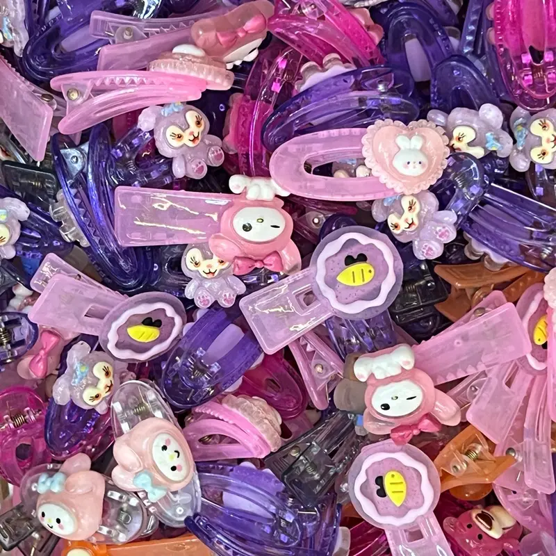 Set 30 kẹp tóc mix nhiều loại ( kẹp mái sắt, mỏ vịt, càng cua nhỏ, kẹp y2k, kẹp ngôi sao,...) quà tặng ngẫu nhiên dễ thương Women Voi phukien  toc 1