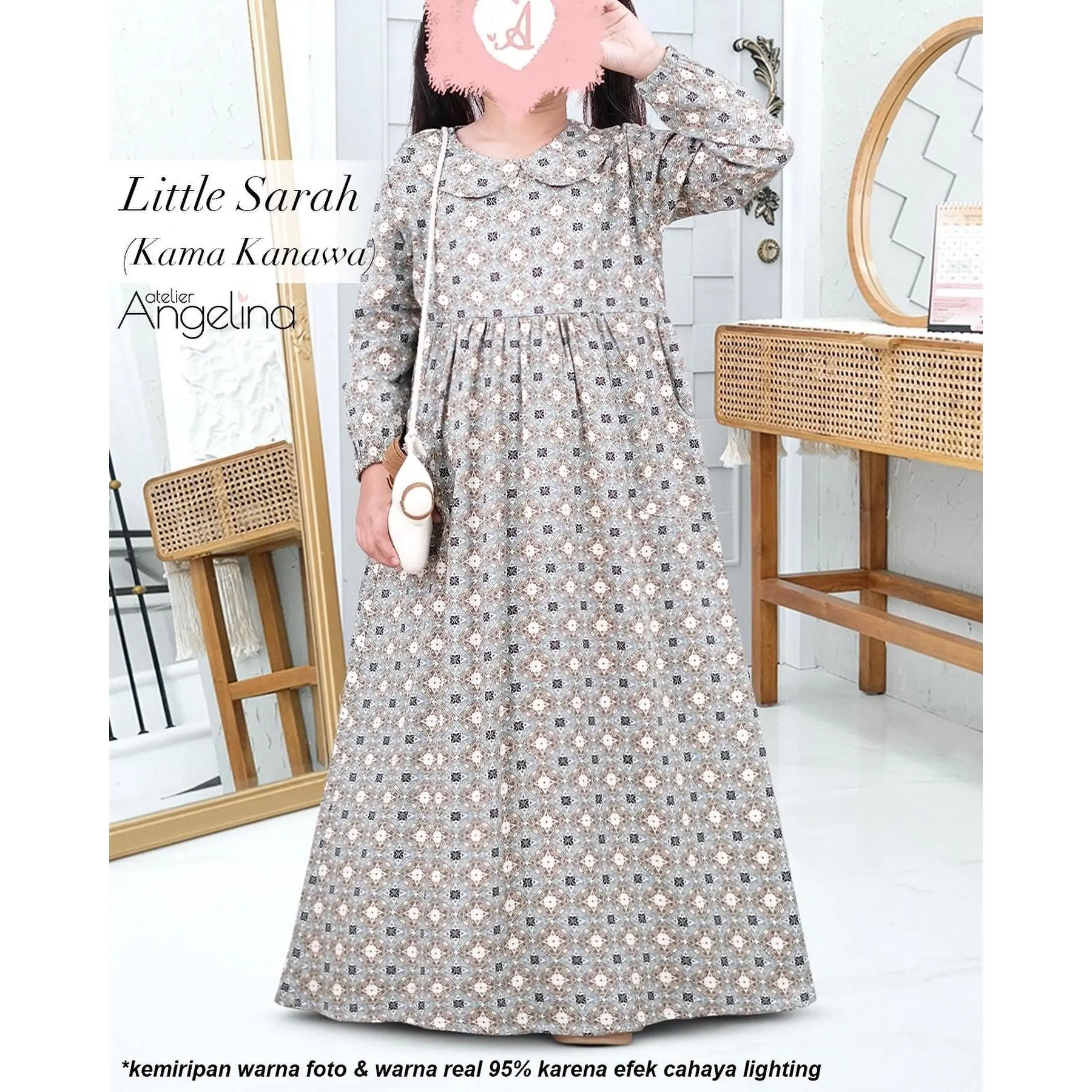 LITTLE SARAH - PARIS VISCOSE (4-6y, 6-8y)
