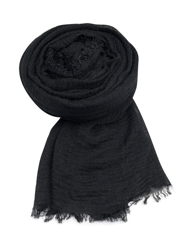 Women's Elegant Plain Color Crinkle Scarf (3pcs/set), Casual Soft Comfortable Shawl, Fashionable Wrap Headscarf for All Seasons, Women Accessories for Daily Wear 5