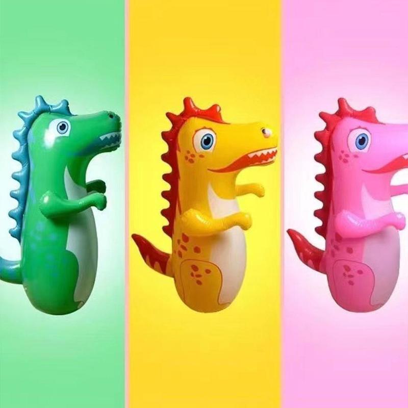 90cm Inflatable Dragon Tumbler Children's Inflatable Toys Balloon For Children's O9Z2 6