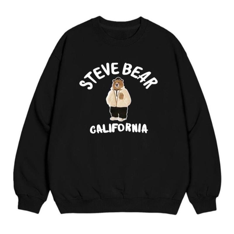 (Love and joy) Áo sweater nam nữ in hình form rộng cổ tròn tay dài vải nỉ bông cotton mềm mịn phong cách Unisex M17 7