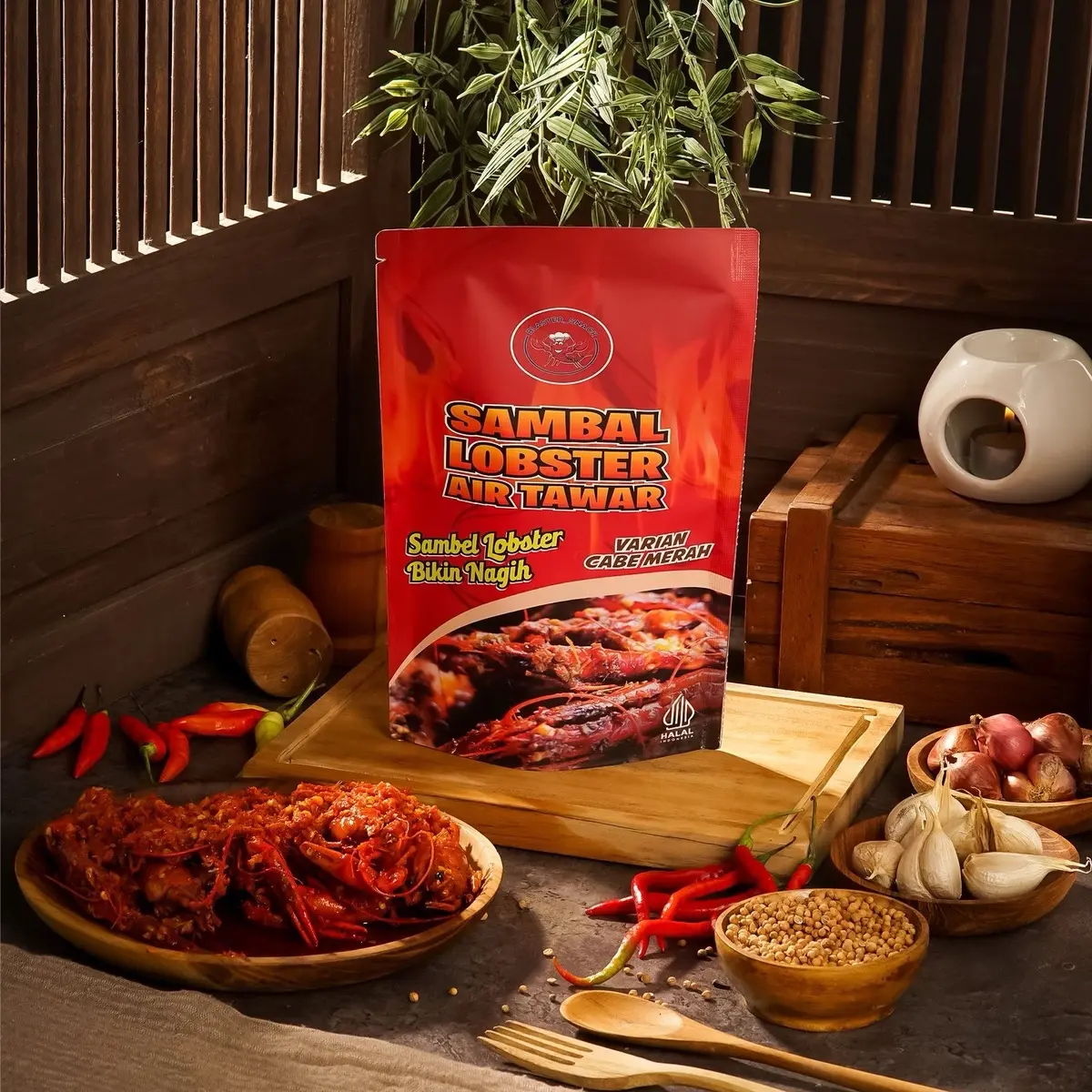 Sambal lobster air tawar 200 gram
