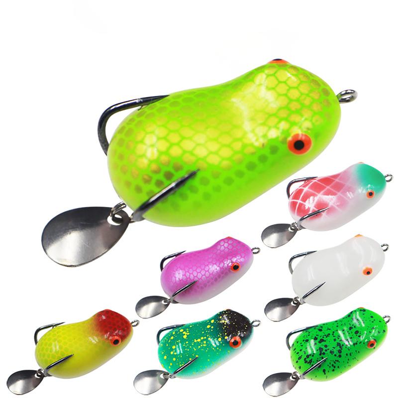Mồi giả câu lure cá lóc Nhái hơi Thunder Frog Rabbit thương hiệu Nhật Bản Fujikawa Bắt Cá Fishing Đi Câu Câu Cá Cao Su