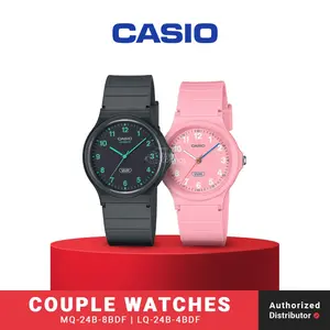 Jam Tangan Analog Couple Casio MQ-24B-8BDF & LQ-24B-4BDF Original copy