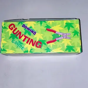 GUNTINGCABLE Permainan Kartu Domino (1 kotak isi 10 pack kecil)