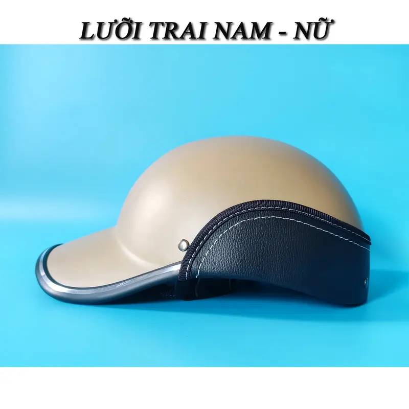 Mũ Bảo Hiểm Dạng Kết Cho Nam Và Nữ (Kết Da) - Nón Bảo Hiểm Thời Trang Dễ Thương 6