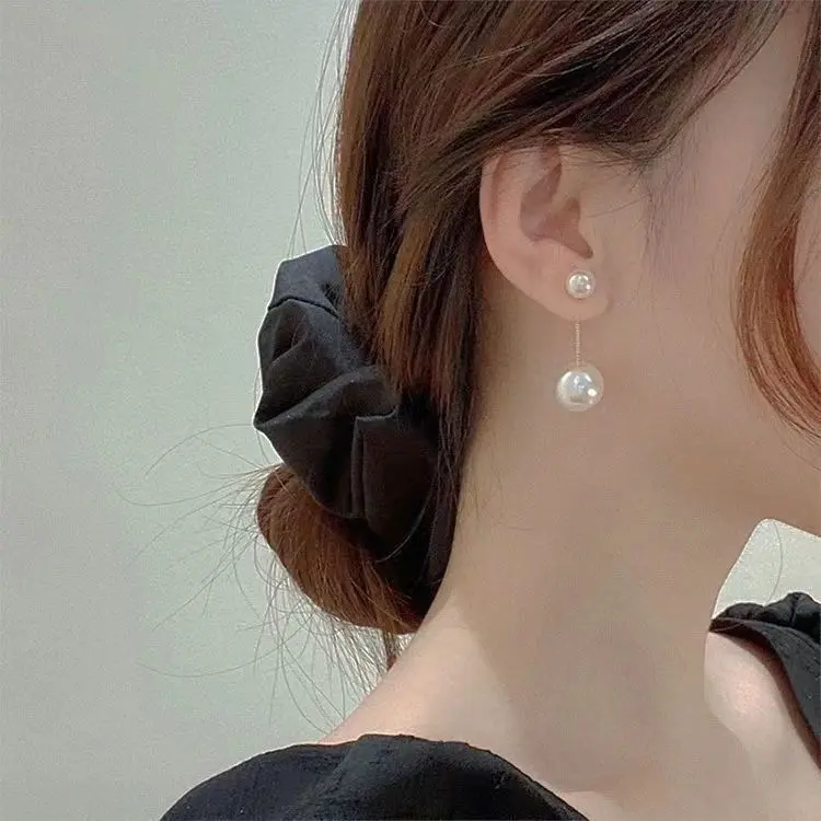 Hoa Tai Ngọc Trai, Thiết Kế Đơn Giản, Dành Cho Nữ, Hàng Mới Về 2023, Thiết Kế Độc Đáo Hoa Tai Tua Rua Cao Cấp, Hoa Tai Mặt Dài Và Mỏng khuyên  tai hình lv nam cái  chốt tháo bông