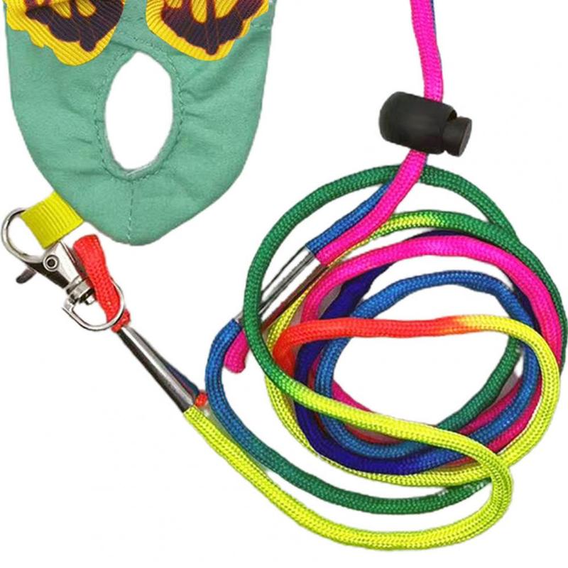 Product Introduction of Parrot Harness Elastic Shoulder Strap Parrot Flight Suit Leak-proof Parrot Flying Vest Parrot Flying Diaper Bird Clothes 6