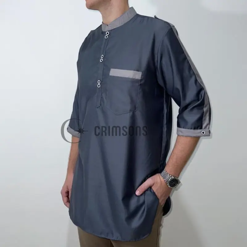 Koko Zaka Tiga per Empat + Kurta Katun Toyobo Muslim Baju 7