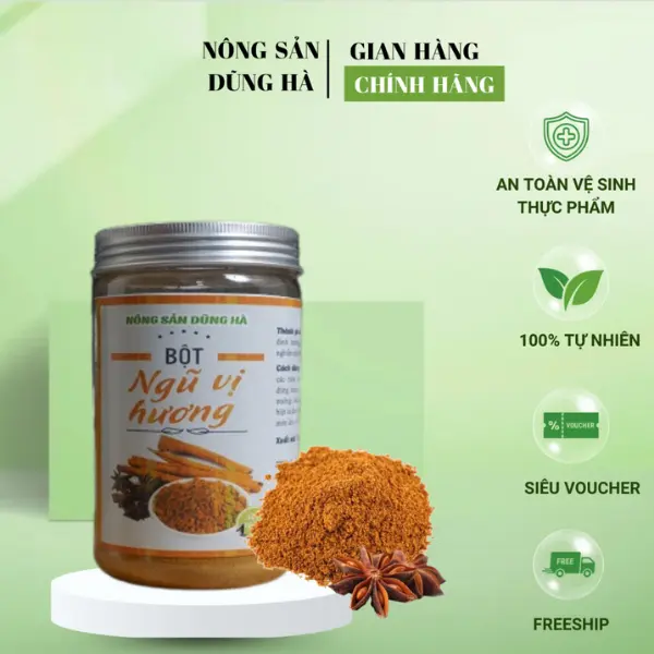 BỘT NGŨ VỊ HƯƠNG - loại thượng hạng dùng làm gia vị tẩm ướp