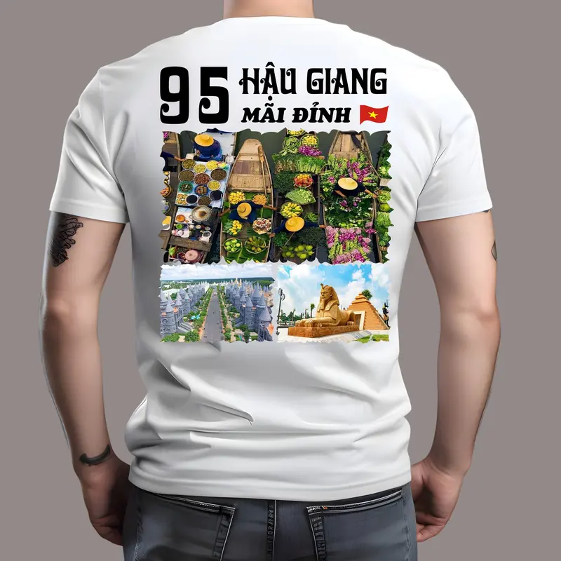 Áo Thun Thiết Kế Tỉnh 95 Hậu Giang Mãi Đỉnh 1