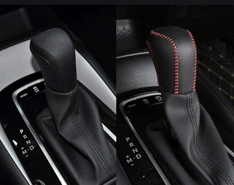 Bọc Cần Số xe TOYOTA CROSS, RAIZE, VELOZ, AVANZA 2022, CAMRY (2019-2023), ALTIS (2022).. DA BÒ NHIỀU MÀU SẮC.. Nội Thất