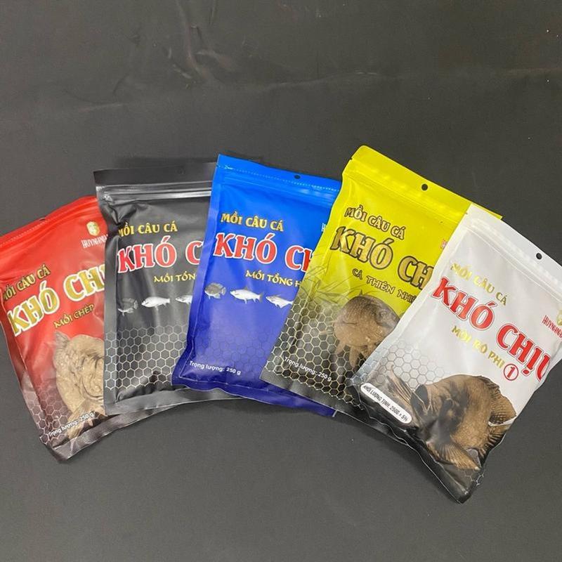 Mồi câu cá khó chịu tổng hợp, giá rẻ siêu nhạy cá. Đủ 5 màu đen, đỏ, xanh, vàng, trắng Đi Câu Fishing Bắt Cá