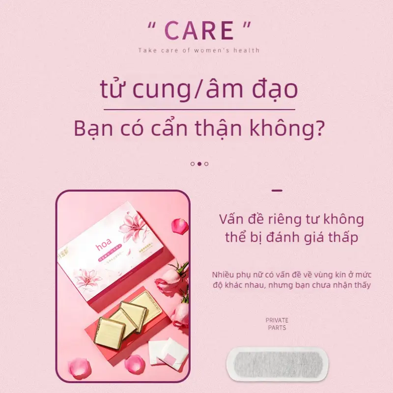 Miếng Dán Hoa Tuyết Hoa Qizhen, Miếng Đệm Chăm Sóc Thảo Dược, Chăm Sóc Mật CĐ Nữ, Với Các Chiết Xuất Thực Vật, Giảm Ngứa, Ngăn Ngừa Mùi, Ngăn Chặn Vi Khuẩn, Hãy Là Một Phụ Nữ Tự Tin, Ưu Đãi Tốt Hơn Với 2 Hộp 3
