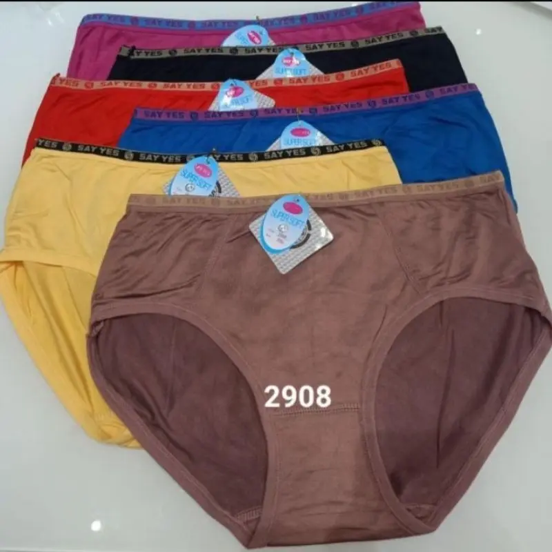 Kareshi Star 12 / 6 Pcs Celana Dalam Wanita Lusinan Super Soft 2908 Katun Lembut Art Spandex Cewek Pendek Motif Dewasa cd  perempuan 2