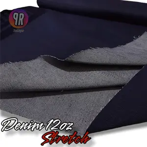 Kain Denim Stretch Grade A Jeans Celana jaket 12oz Per 0.5m