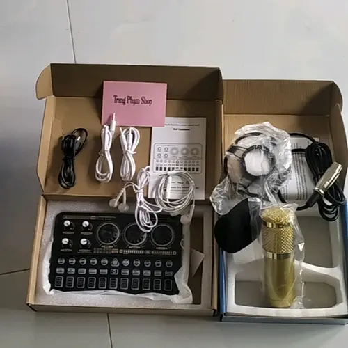 Combo trọn bộ soundcand k900 mic BM 900 . bảo hành 6 tháng, đổi trả trong vòng 30 ngày