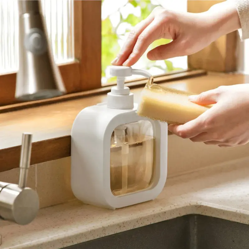 Masterhome Tempat Sabun Cair 500 mL | Botol Sabun Cair Pump | Dispenser Sabun Cuci Piring | Soap Refill Pump 2
