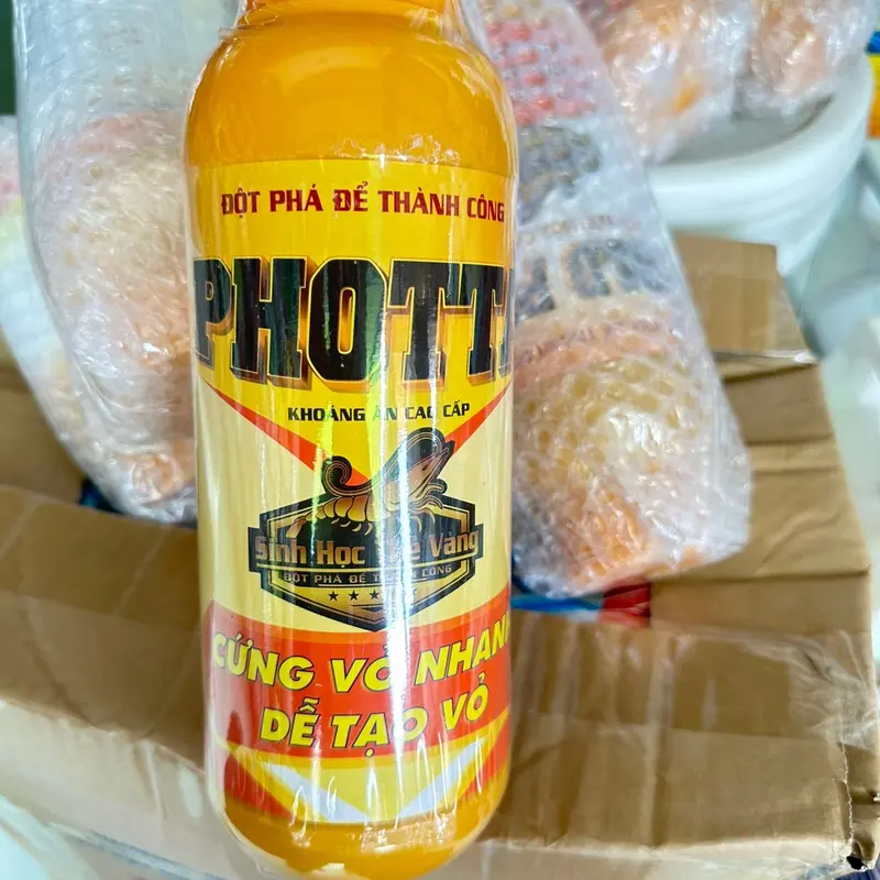 Photta 1 lít  - Khoáng trộn cho tôn kích thích tôm lột đều cứng vỏ nhanh dễ tạo vỏ 4