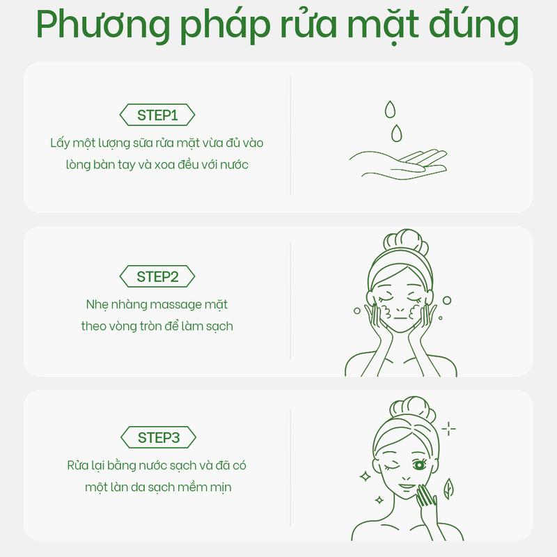 Sữa rửa mặt làm trắng Decorcat, tẩy tế bào chết, trị tàn nhang, kiểm soát dầu, làm trắng đa chức năng tất cả các loại da chống lão hóa Skincare 5