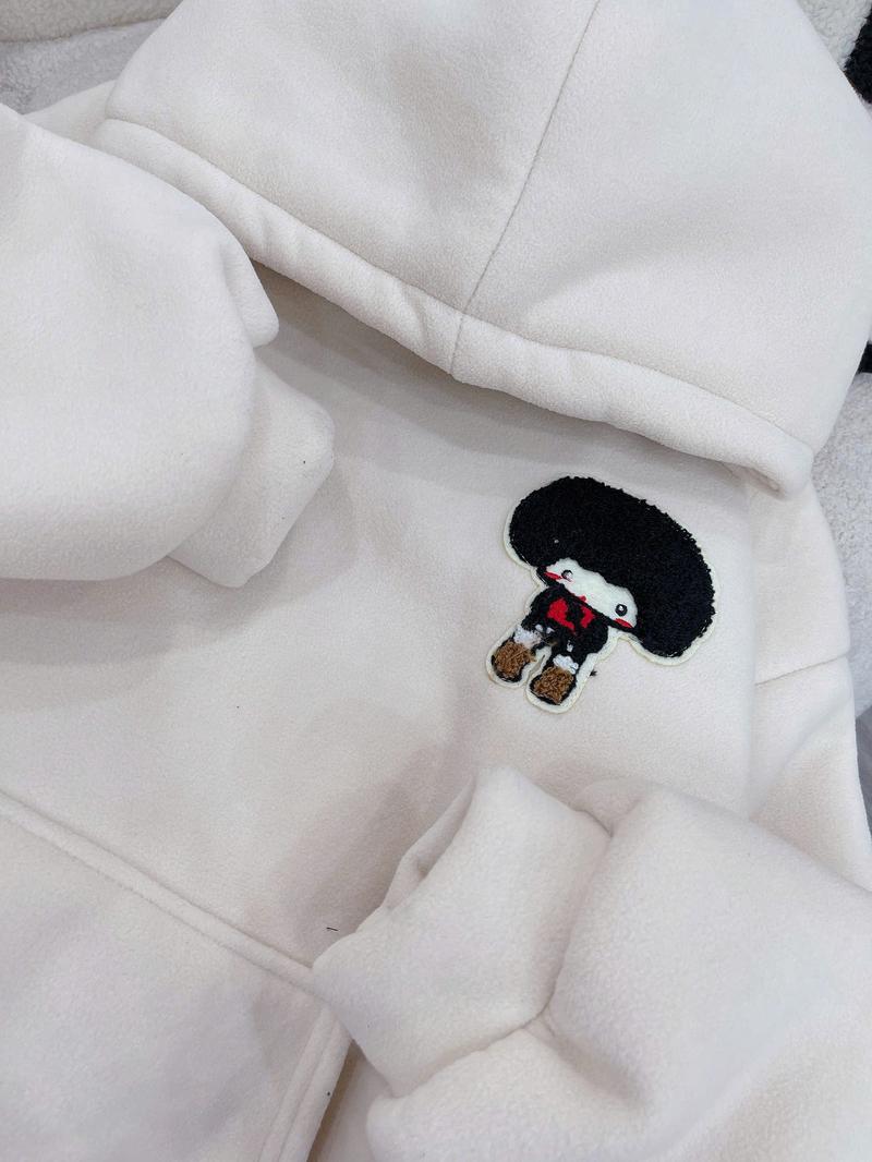 Product Introduction of ÁO NỈ HOODIE KEM HÌNH THÊU XÙ CẬU BÉ TÓC XÙ 2