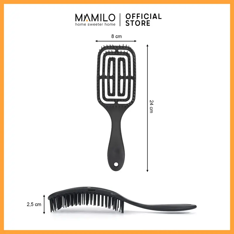 MAMILO Sisir Rambut Hair Style Comb Jumbo 4