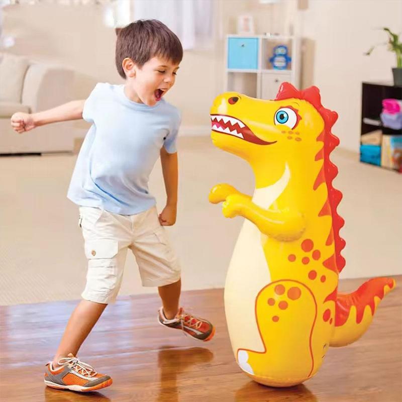 90cm Inflatable Dragon Tumbler Children's Inflatable Toys Balloon For Children's O9Z2 3