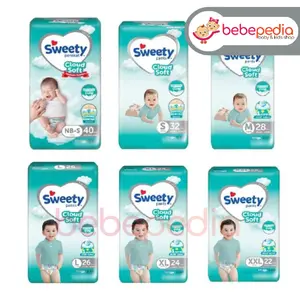 Popok Sweety Silver Comfort Pants Celana S36 M28 L26 XL26 XXL22 | POPOK CELANA