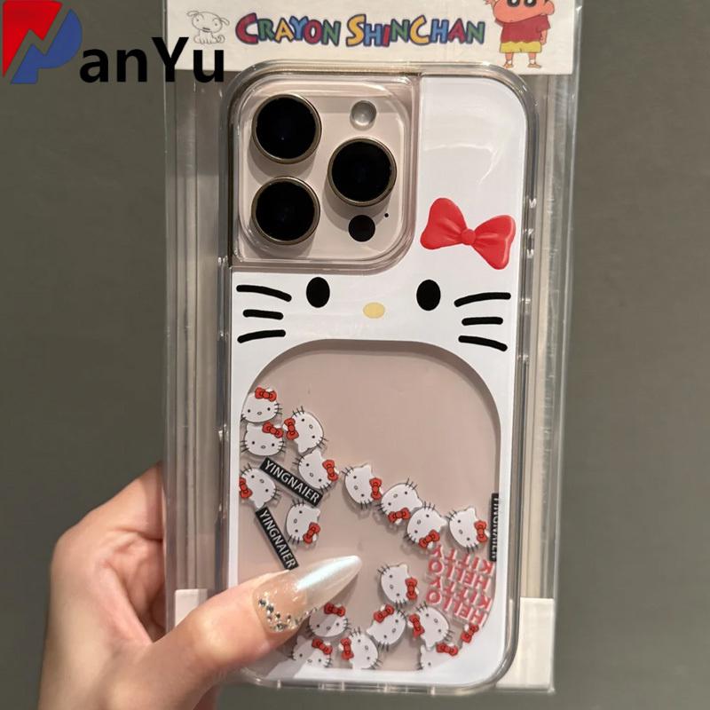 Product Introduction of Ốp Điện Thoại Cát chảy, Thiết Kế Miệng Lớn Di Động, Hello kitty iphone 15 / 16, Thích Hợp Cho Apple 14pro Và 13, Nữ, Bộ 12, [Yêu Cầu Panyu] 0