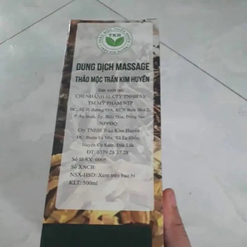 ￼XOA BÓP XƯƠNG KHỚP TRẦN KIM HUYỀN 500ml 1