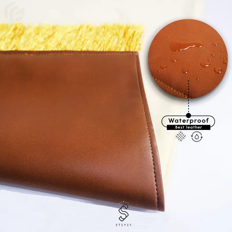 Sajadah Travel Coklat Polos Sejadah Kulit Rumbai Hampers Souvenir Hantaran Estetik Muslim Umroh 4