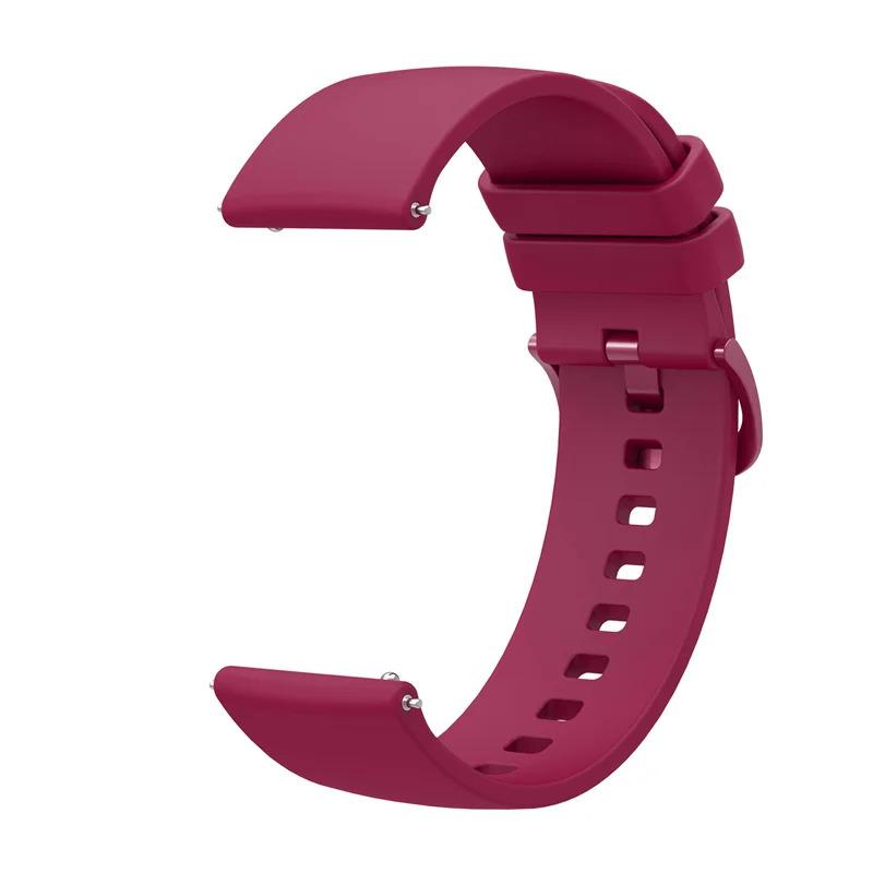 Product Introduction of 18mm/20mm/22mm Watch Band For Amazfit GTS/2/2e/GTS2 Mini/GTR 3/Pro/47mm/GTR2/2e/strata 2/3 Sport Silicone Bracelet Amazfit Bip 10