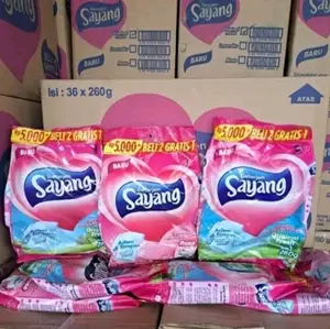 3PC DETERJEN BUBUK SAYANG ISI 260gr