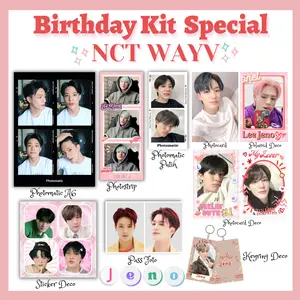 Birthday Kit Special Package Fankit Birthday NCT Jaemin Mark Jisung Jeno Renjun Jaehyun Boyfrend