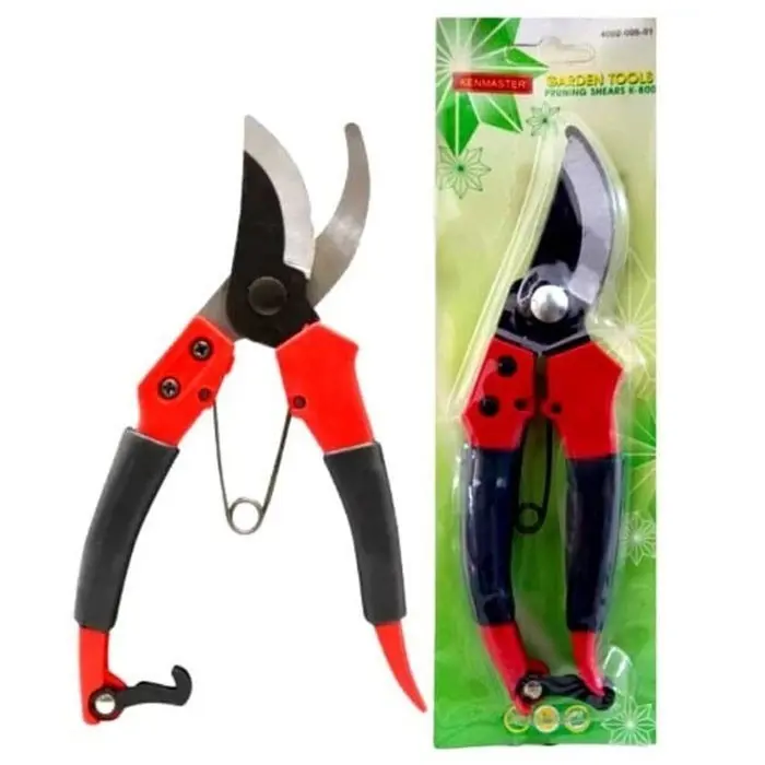 Kenmaster K-800 Gunting Taman 8 Inch-Gunting Dahan Ranting Daun