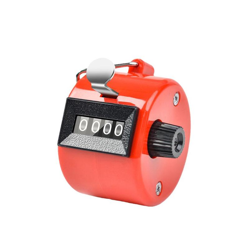 Product Introduction of Mini Exercise Counter 4 Digit Number Manual Held Tally Counter  School Exercise Manual Counting Device 22