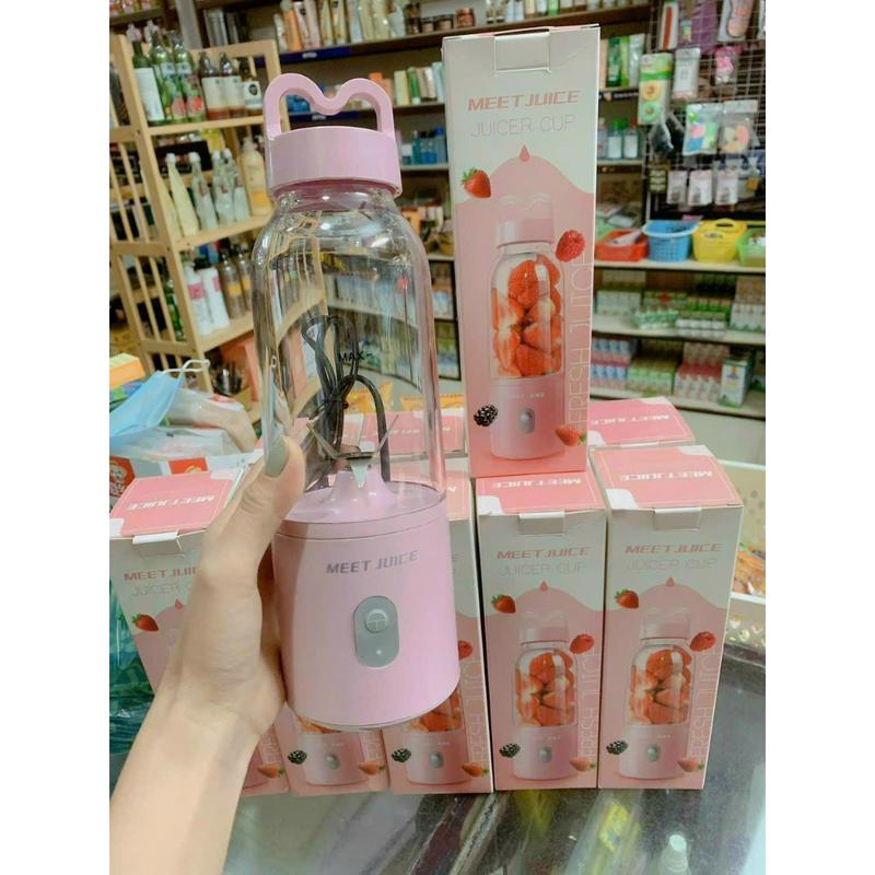 Máy Xay Sinh Tố Cầm Tay MIni Meet Juice Xay 9s Cực Nhanh 3