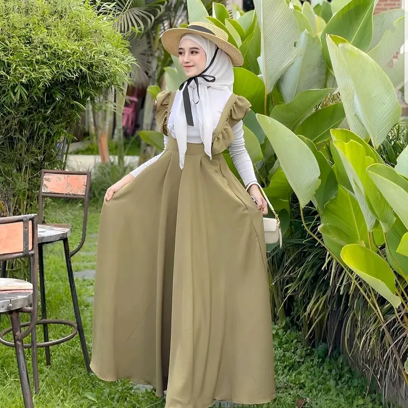 Overall rok ruffle Makaila Polos 2
