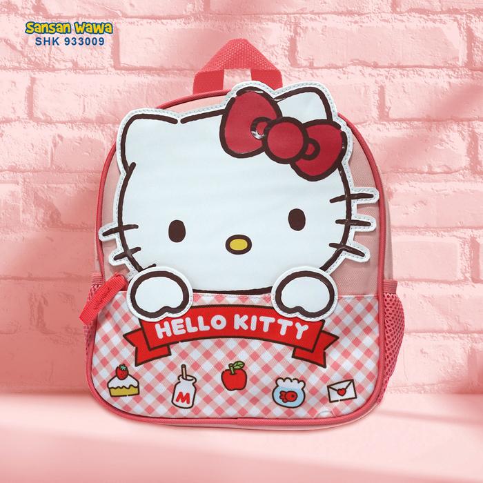 Gambar Hello Kitty school backpack - tas ransel super imut & nyaman untuk sekolah warna pastel dari Sansan Wawa Kota Administrasi Jakarta Barat Tokopedia