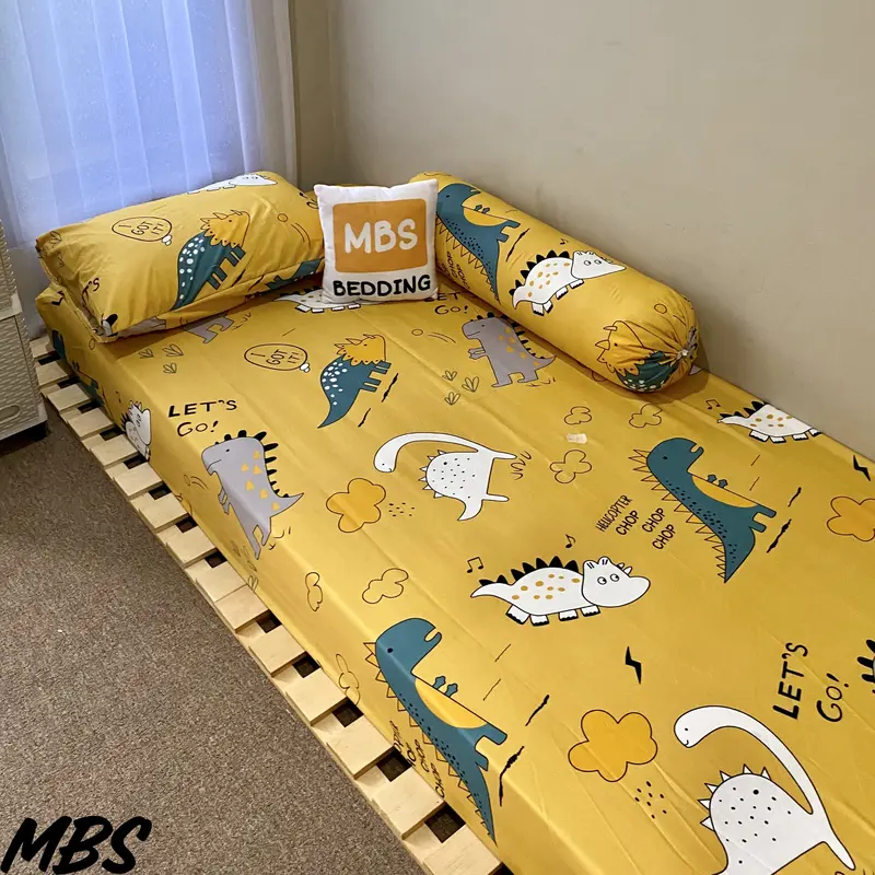 #5 | MYBELIA | MBS | SPREI / BED SHEET / SEPREI DOUBLE KARET AESTHETIC | FREE SARUNG BANTAL & SARUNG GULING 3
