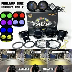 IBRIGHT FOG 7 - Foglamp 3inc Blue lens