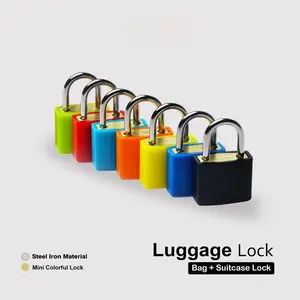 Kunci Gembok Koper Warna Warni 23mm / Gembok Lucu Korea / Gembok 2 Kunci