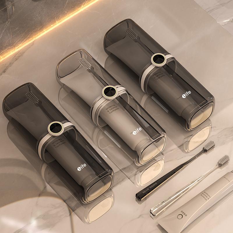 Description Picture 2 of itemPortable Toothbrush Holder Cup Travel Toothpaste Protect Storage Box Case Toothpaste Toothbrush Cup