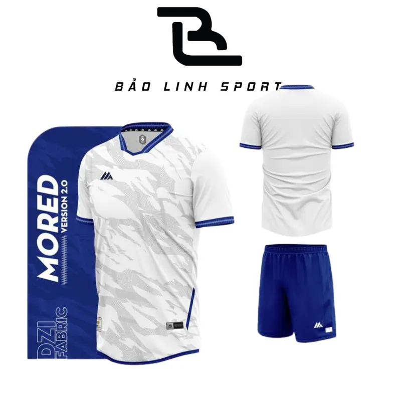 Bộ Sưu Tập Quần Áo Bóng Đá Đồ Đá Banh Không Logo Mikal Mored 2.0 K3 2024 Nam Nữ Thun Mè Caro Cao Cấp Không Nhăn Không Xù Lông Thoáng Khí Bảo Linh Sport 2