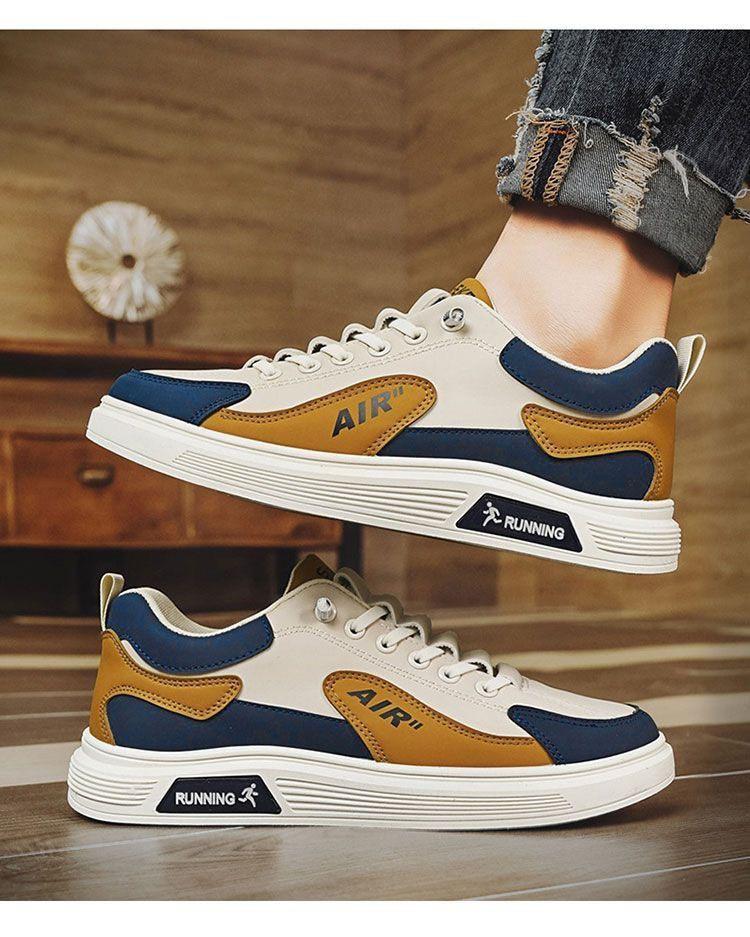 Product Introduction of Giày Thể Thao Nam - Phong Cách Cực Ngầu Thời Trang Trẻ Trung Sneaker Shoes Sneaker Shoes Đế Bằng Cao Su 8